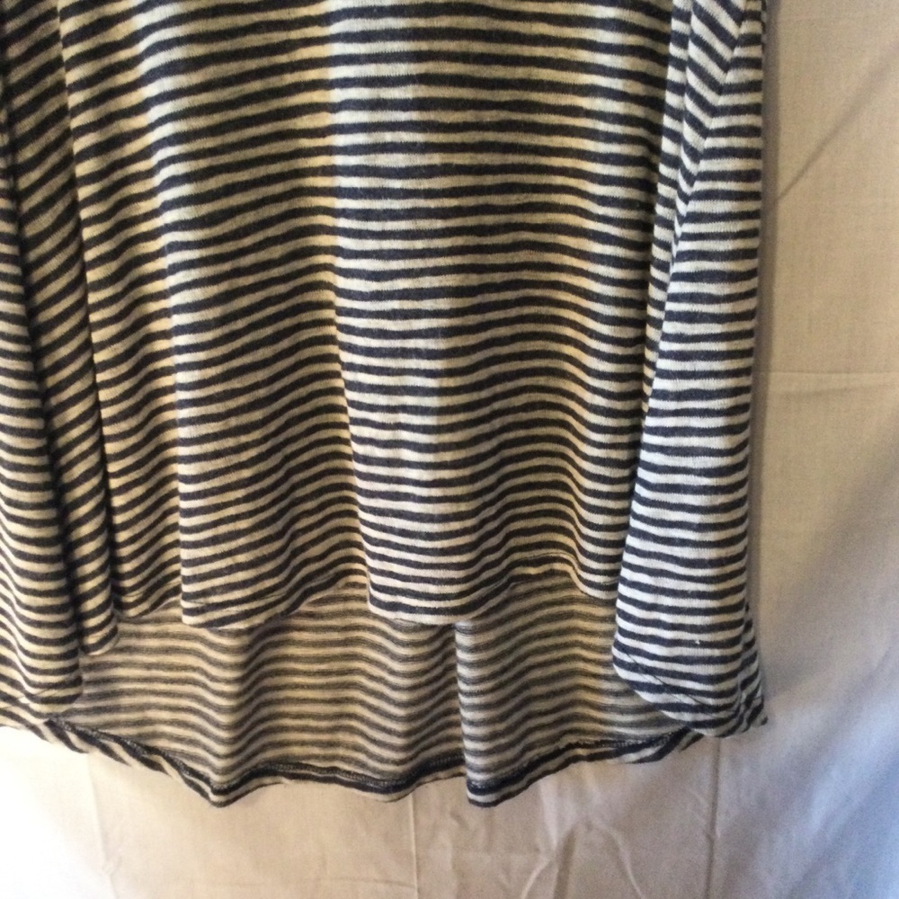 Anthropologie W5 Blue & Tan Sleeveless Tank Top L - Picture 4 of 8